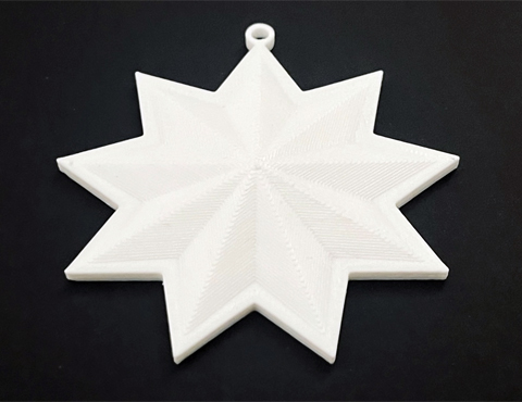 Nine Pointed Star Ornament