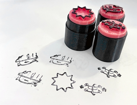 Self Inking Baha'i Stamp Set