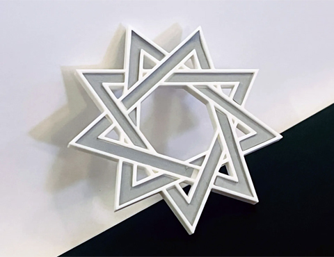 Nine Pointed Star Wall Art Photo #2